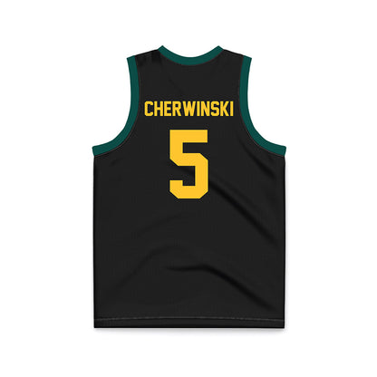 Cal Poly Humboldt - NCAA Women's Basketball : Sienna Cherwinski - Black Basketball Jersey-1