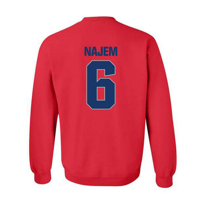 Francis Marion - NCAA Men's Soccer : Toufik Najem - Crewneck Sweatshirt-1