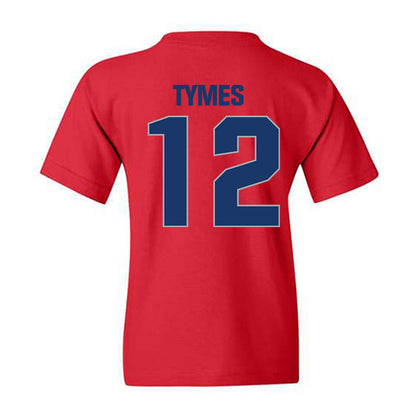 Francis Marion - NCAA Acrobatics & Tumbling : Bethany Tymes - Youth T-Shirt-1