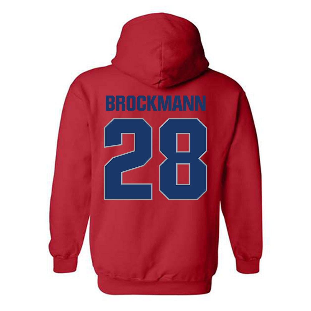 Francis Marion - NCAA Women's Soccer : Joy Brockmann - Hooded Sweatshirt-1