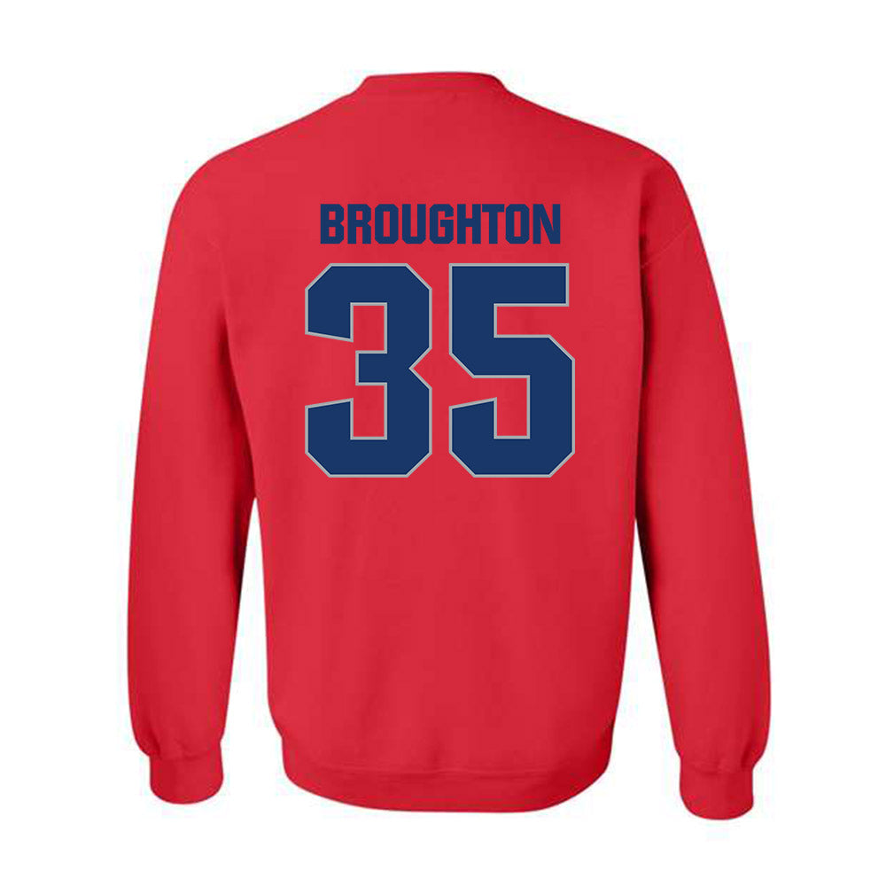 Francis Marion - NCAA Men's Basketball : Jaden Broughton - Crewneck Sweatshirt-1