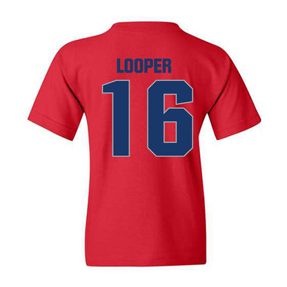 Francis Marion - NCAA Baseball : Hunter Looper - Youth T-Shirt-1