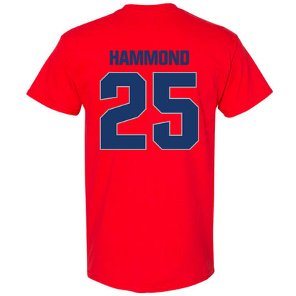 Francis Marion - NCAA Women's Basketball : Rebecca Hammond - T-Shirt-1