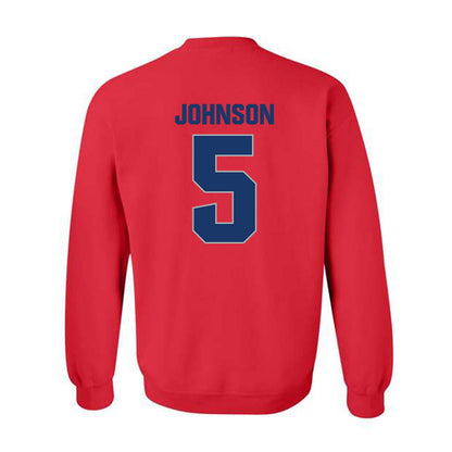 Francis Marion - NCAA Women's Volleyball : Aubrey Johnson - Crewneck Sweatshirt-1