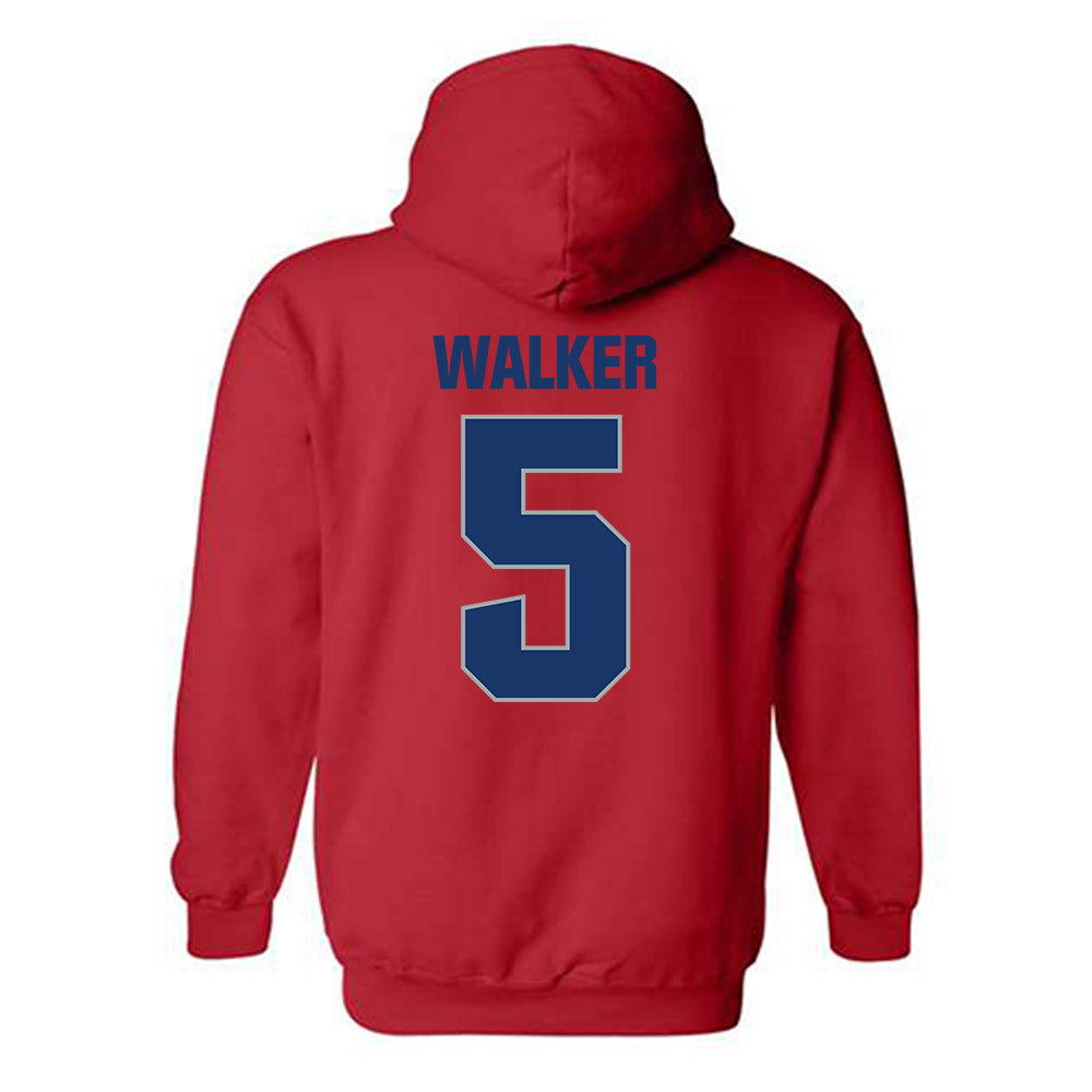 Francis Marion - NCAA Women's Basketball : Angel Walker - Hooded Sweatshirt-1