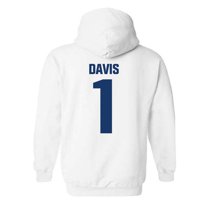 Francis Marion - NCAA Men's Basketball : Shannon Davis - Hooded Sweatshirt-1
