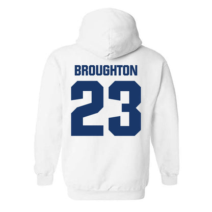 Francis Marion - NCAA Men's Basketball : Jaden Broughton - Hooded Sweatshirt-1