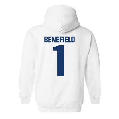 Francis Marion - NCAA Women's Basketball : Jaliyah Benefield - Hooded Sweatshirt-1