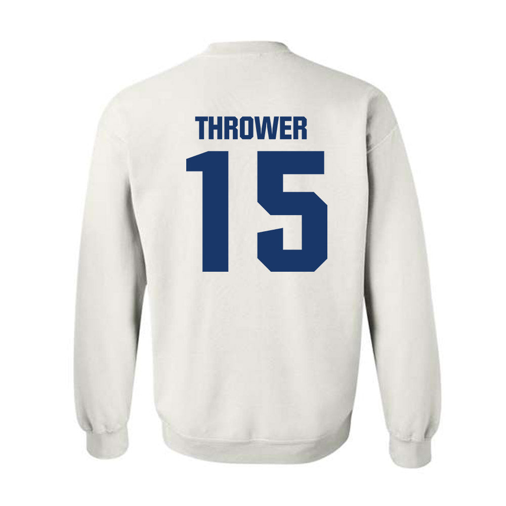 Francis Marion - NCAA Softball : Anderson Thrower - Crewneck Sweatshirt-1