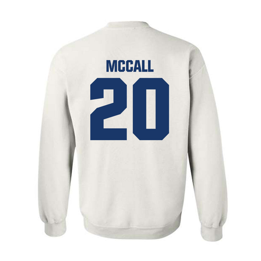 Francis Marion - NCAA Men's Basketball : Kameron McCall - Crewneck Sweatshirt-1