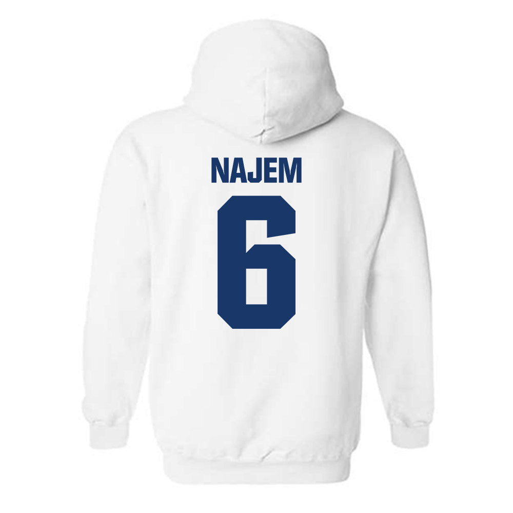 Francis Marion - NCAA Men's Soccer : Toufik Najem - Hooded Sweatshirt-1