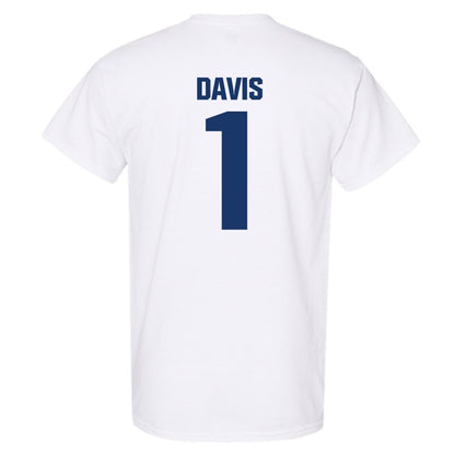 Francis Marion - NCAA Men's Basketball : Shannon Davis - T-Shirt-1