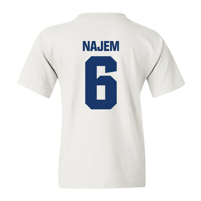 Francis Marion - NCAA Men's Soccer : Toufik Najem - Youth T-Shirt-1