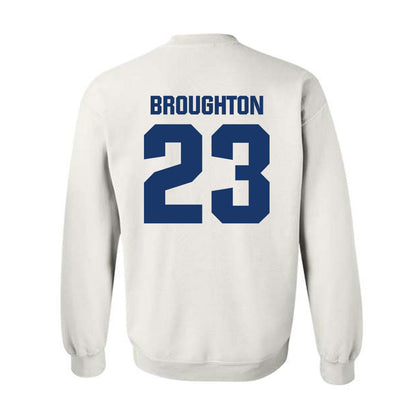 Francis Marion - NCAA Men's Basketball : Jaden Broughton - Crewneck Sweatshirt-1