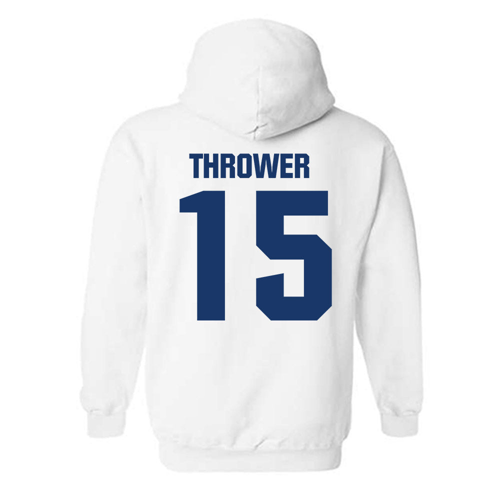 Francis Marion - NCAA Softball : Anderson Thrower - Hooded Sweatshirt-1