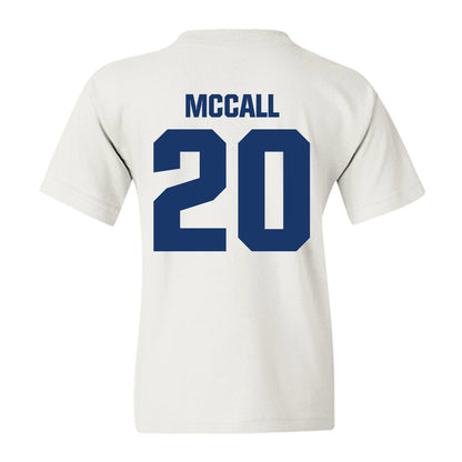 Francis Marion - NCAA Men's Basketball : Kameron McCall - Youth T-Shirt-1