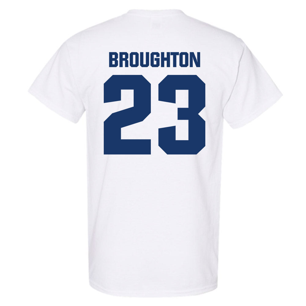 Francis Marion - NCAA Men's Basketball : Jaden Broughton - T-Shirt-1