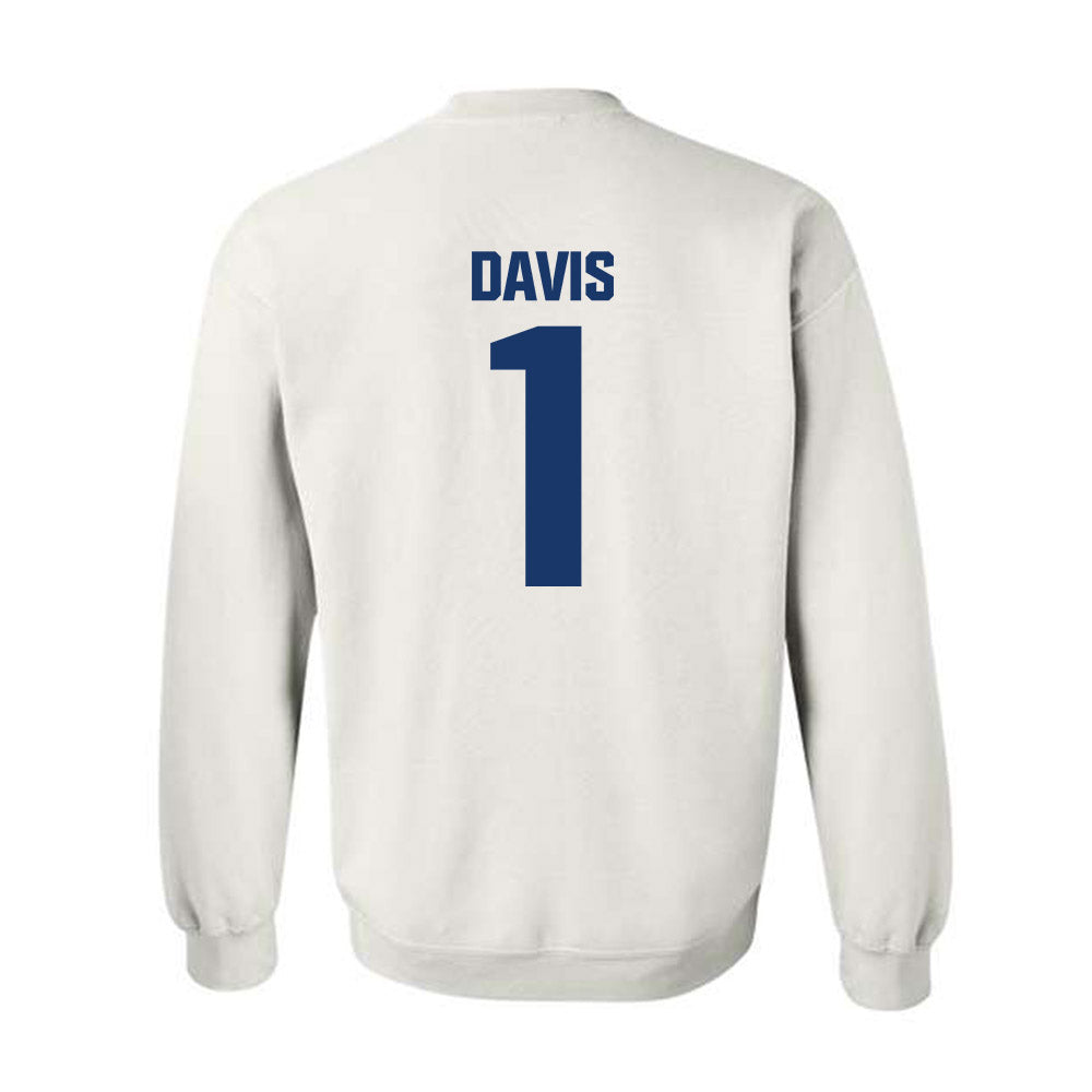 Francis Marion - NCAA Men's Basketball : Shannon Davis - Crewneck Sweatshirt-1