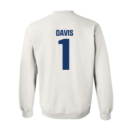 Francis Marion - NCAA Men's Basketball : Shannon Davis - Crewneck Sweatshirt-1