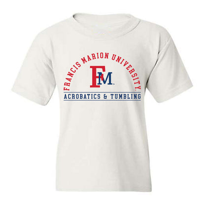 Francis Marion - NCAA Acrobatics & Tumbling : Arielle Beverley - Youth T-Shirt-0