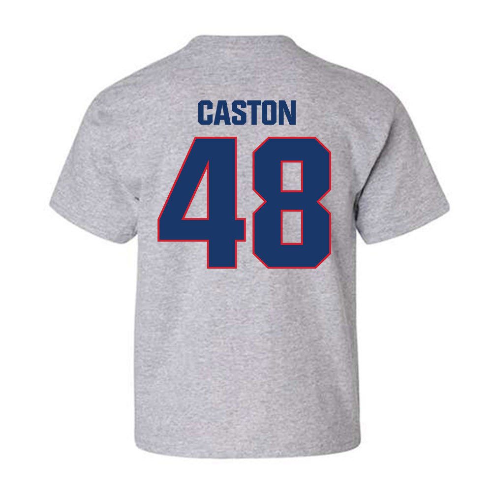 Francis Marion - NCAA Men's Soccer : Gabriel Caston - Youth T-Shirt-1