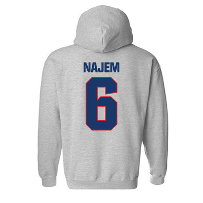 Francis Marion - NCAA Men's Soccer : Toufik Najem - Hooded Sweatshirt-1