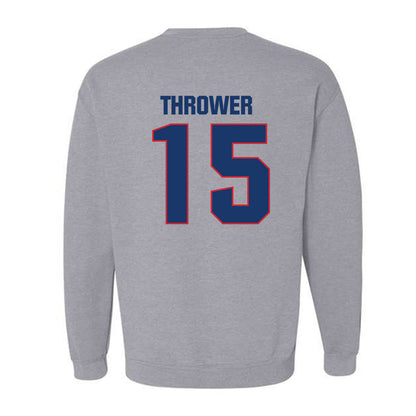 Francis Marion - NCAA Softball : Anderson Thrower - Crewneck Sweatshirt-1