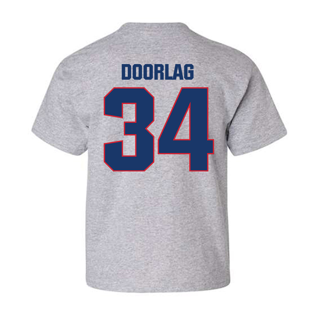 Francis Marion - NCAA Baseball : Zach Doorlag - Youth T-Shirt-1