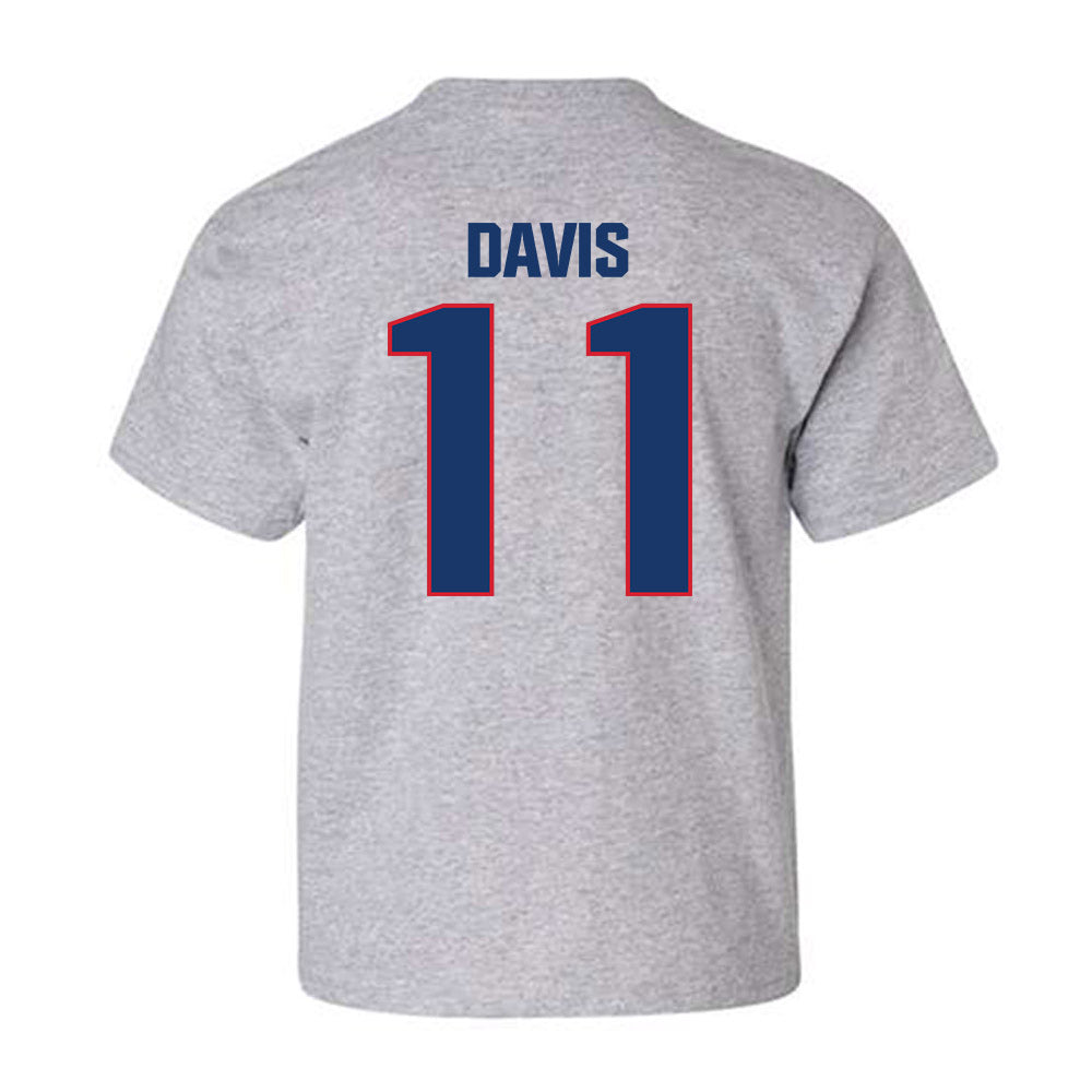 Francis Marion - NCAA Men's Basketball : Kennard Davis - Youth T-Shirt-1