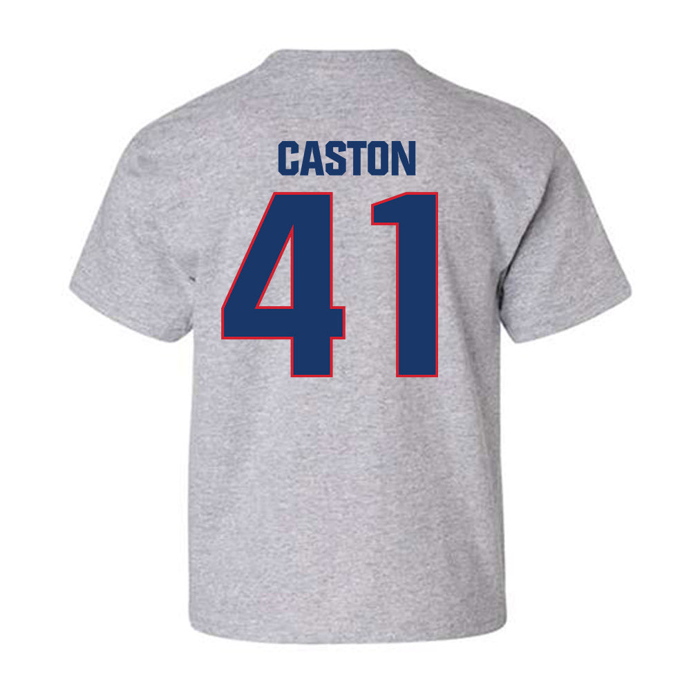 Francis Marion - NCAA Men's Soccer : Gabriel Caston - Youth T-Shirt-1