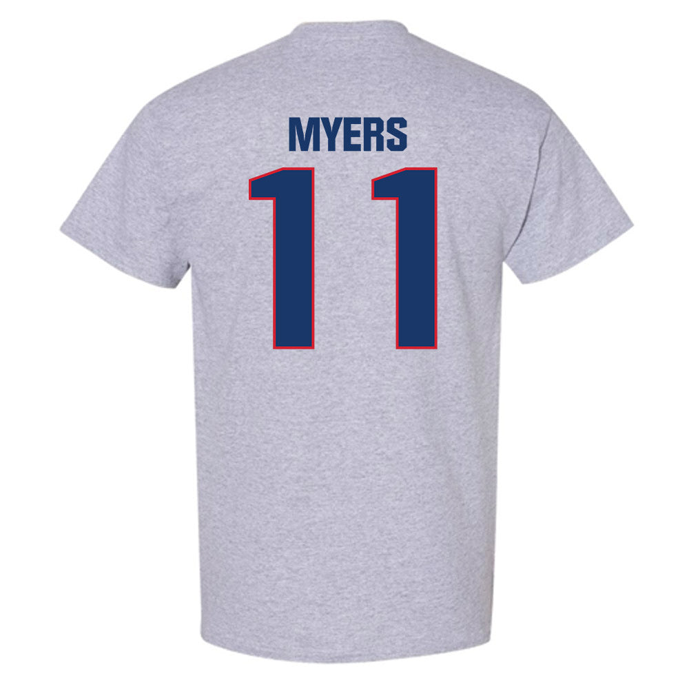Francis Marion - NCAA Women's Basketball : Tyra Myers - T-Shirt-1
