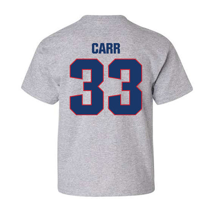 Francis Marion - NCAA Acrobatics & Tumbling : Janae Carr - Youth T-Shirt-1