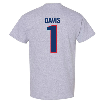 Francis Marion - NCAA Men's Basketball : Shannon Davis - T-Shirt-1