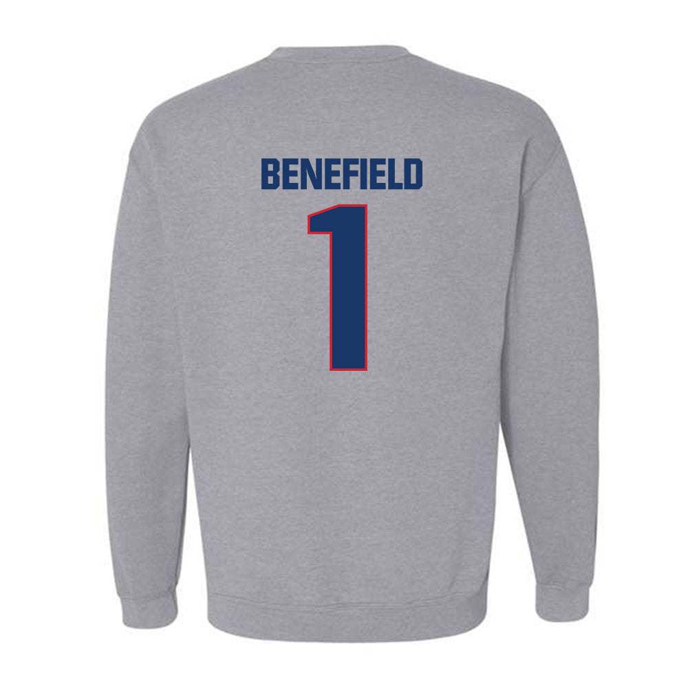 Francis Marion - NCAA Women's Basketball : Jaliyah Benefield - Crewneck Sweatshirt-1