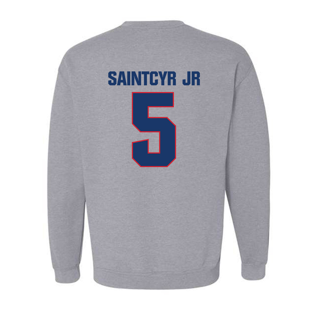 Francis Marion - NCAA Men's Basketball : Farid SaintCyr Jr - Crewneck Sweatshirt-1