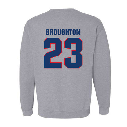 Francis Marion - NCAA Men's Basketball : Jaden Broughton - Crewneck Sweatshirt-1