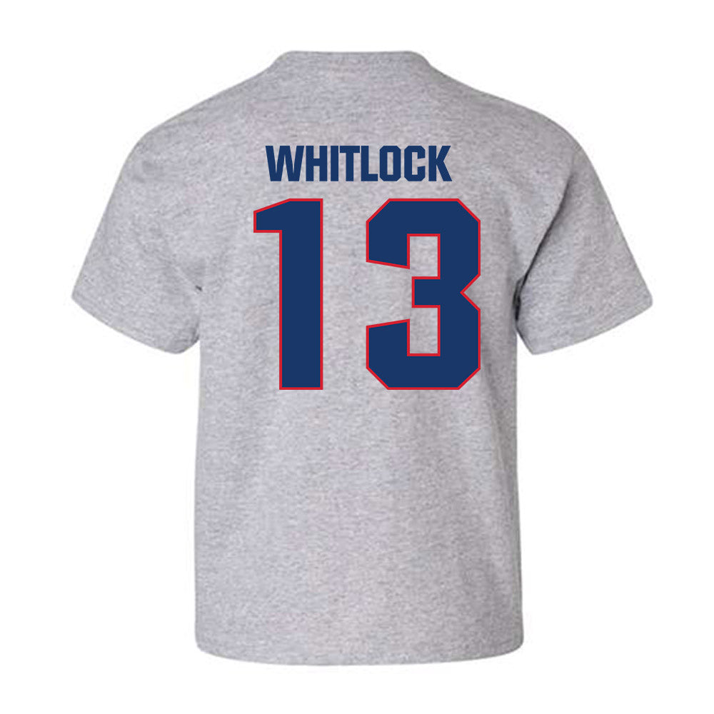 Francis Marion - NCAA Acrobatics & Tumbling : Hallie Whitlock - Youth T-Shirt-1