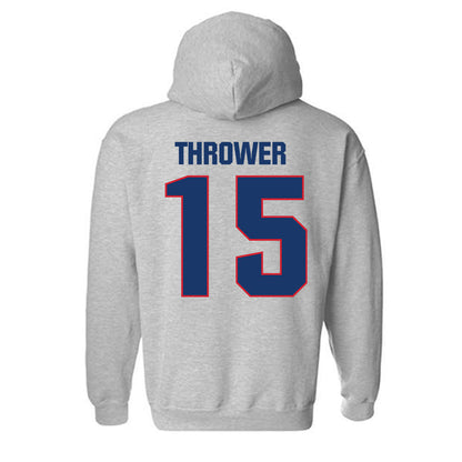 Francis Marion - NCAA Softball : Anderson Thrower - Hooded Sweatshirt-1