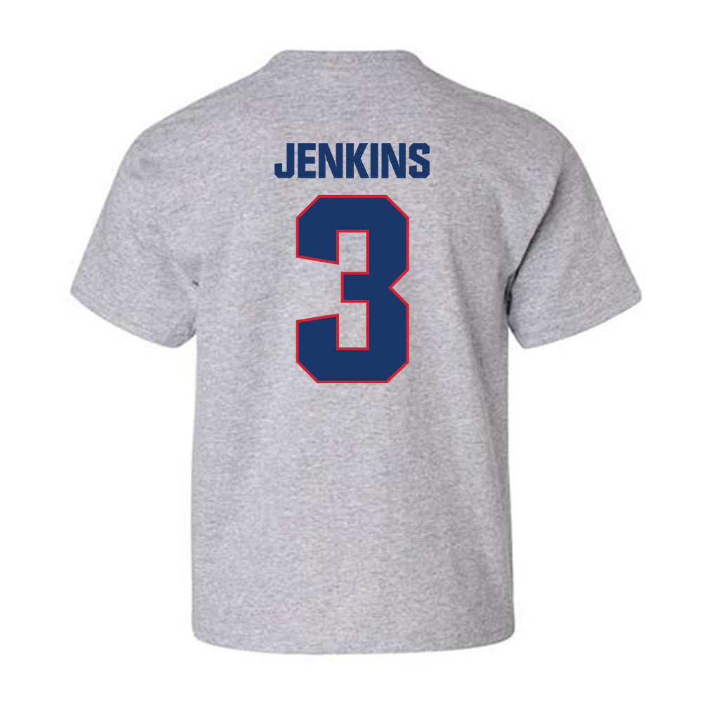 Francis Marion - NCAA Men's Basketball : John-Michael Jenkins - Youth T-Shirt-1