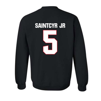 Francis Marion - NCAA Men's Basketball : Farid SaintCyr Jr - Crewneck Sweatshirt-1