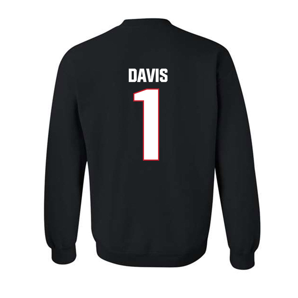 Francis Marion - NCAA Men's Basketball : Shannon Davis - Crewneck Sweatshirt-1