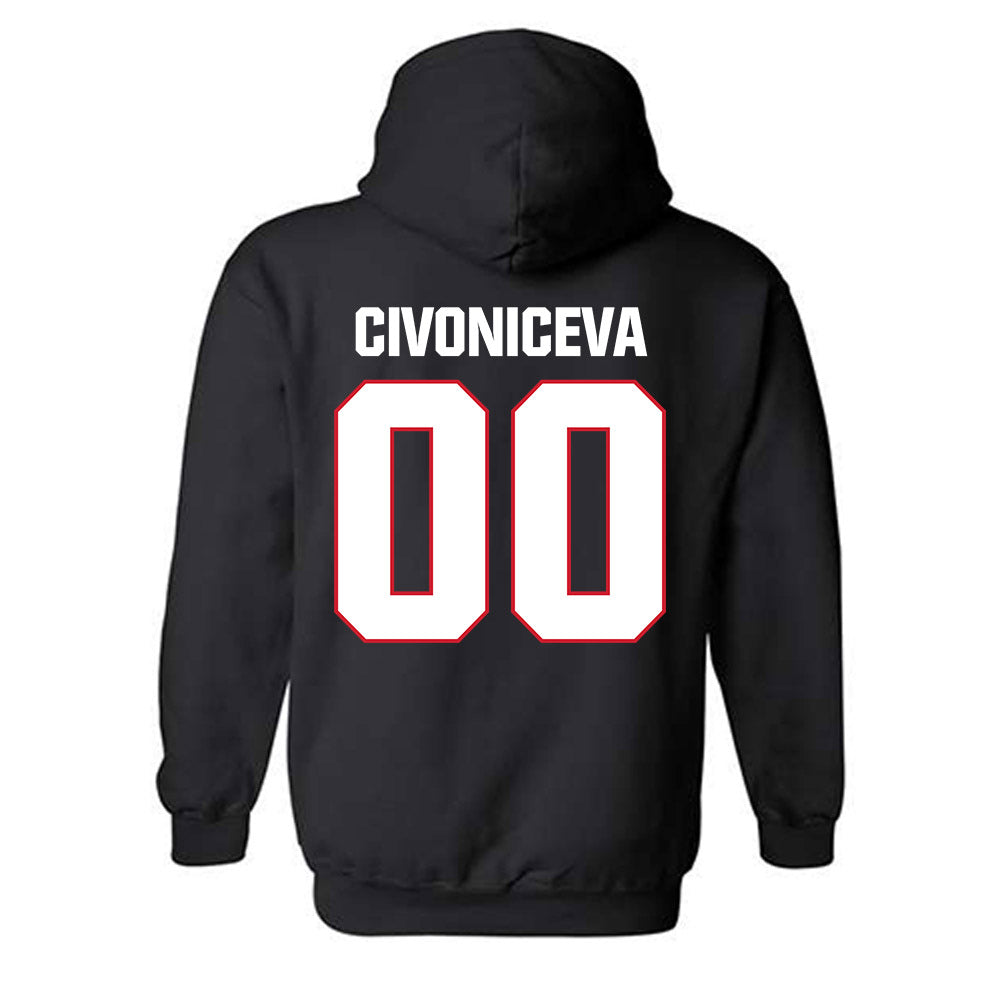 Francis Marion - NCAA Softball : Tallulah Civoniceva - Hooded Sweatshirt-1