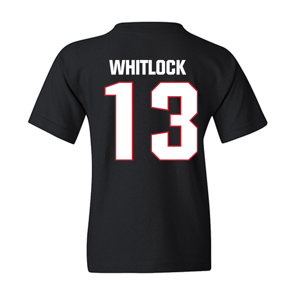 Francis Marion - NCAA Acrobatics & Tumbling : Hallie Whitlock - Youth T-Shirt-1