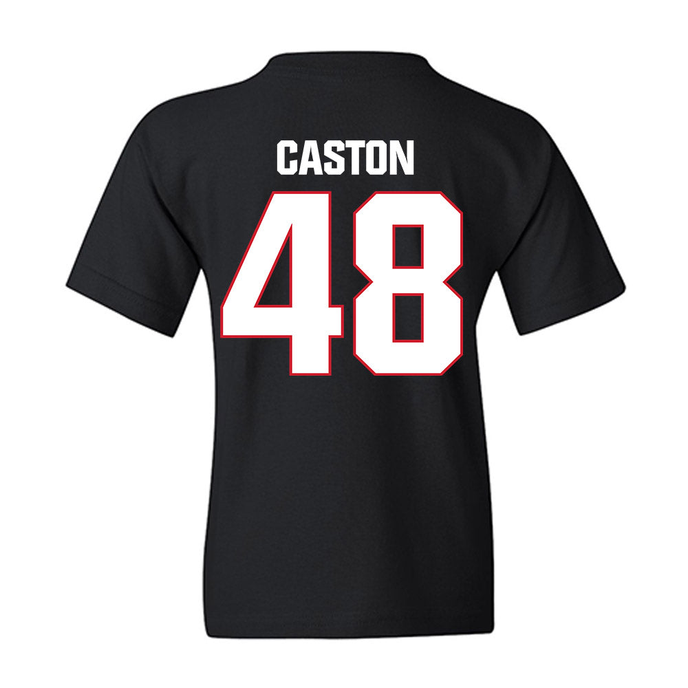 Francis Marion - NCAA Men's Soccer : Gabriel Caston - Youth T-Shirt-1