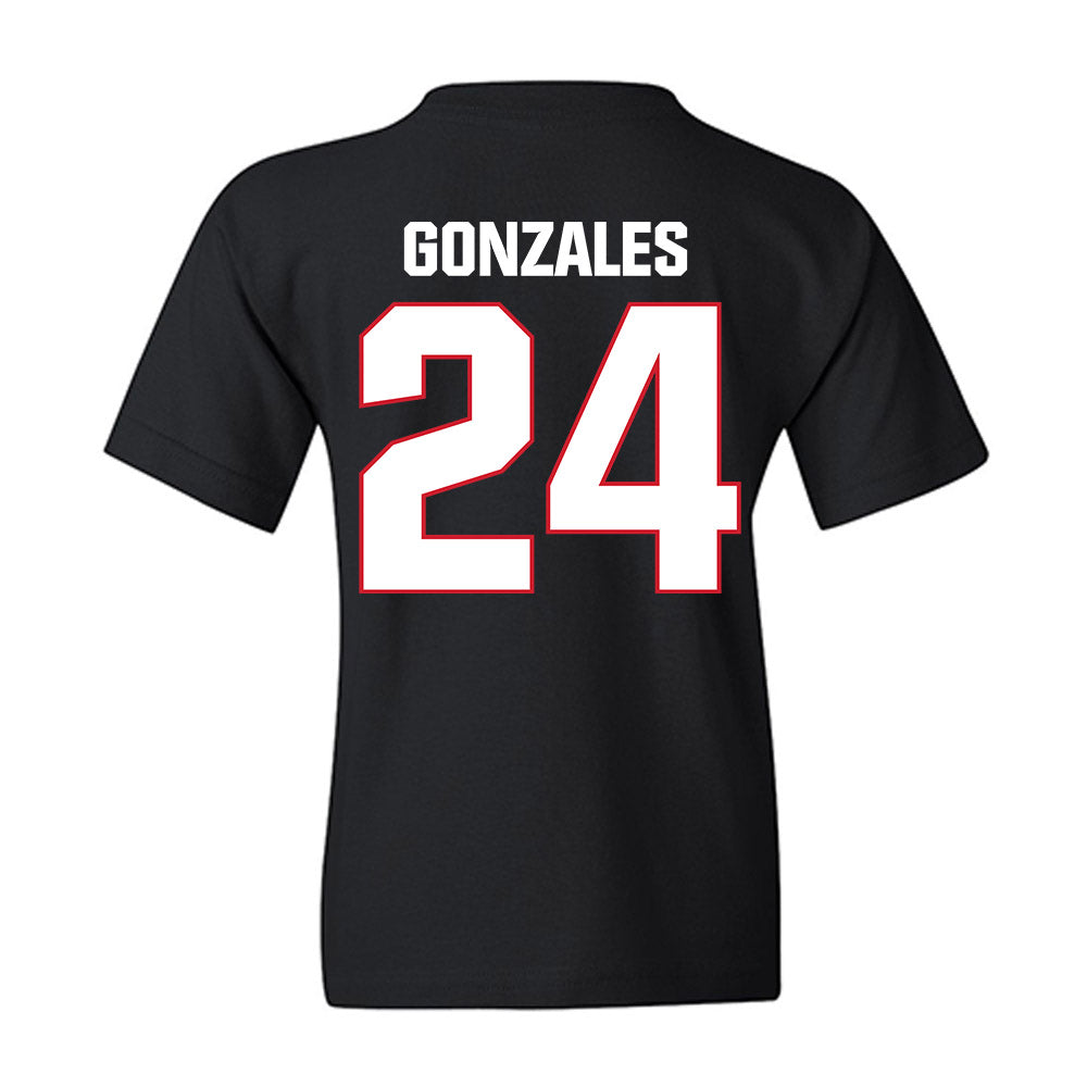 Francis Marion - NCAA Acrobatics & Tumbling : Eilee Gonzales - Youth T-Shirt-1