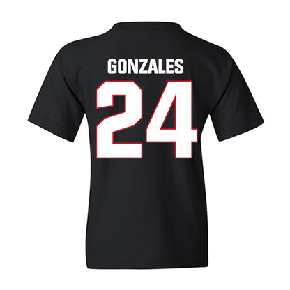 Francis Marion - NCAA Acrobatics & Tumbling : Eilee Gonzales - Youth T-Shirt-1