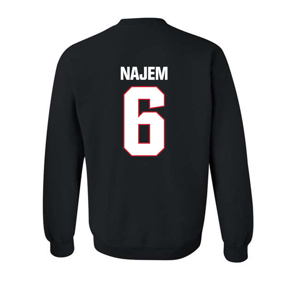 Francis Marion - NCAA Men's Soccer : Toufik Najem - Crewneck Sweatshirt-1