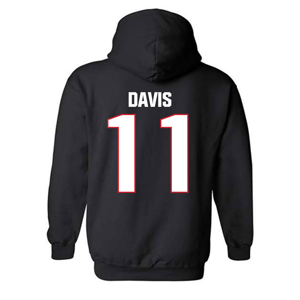 Francis Marion - NCAA Men's Basketball : Kennard Davis - Hooded Sweatshirt-1