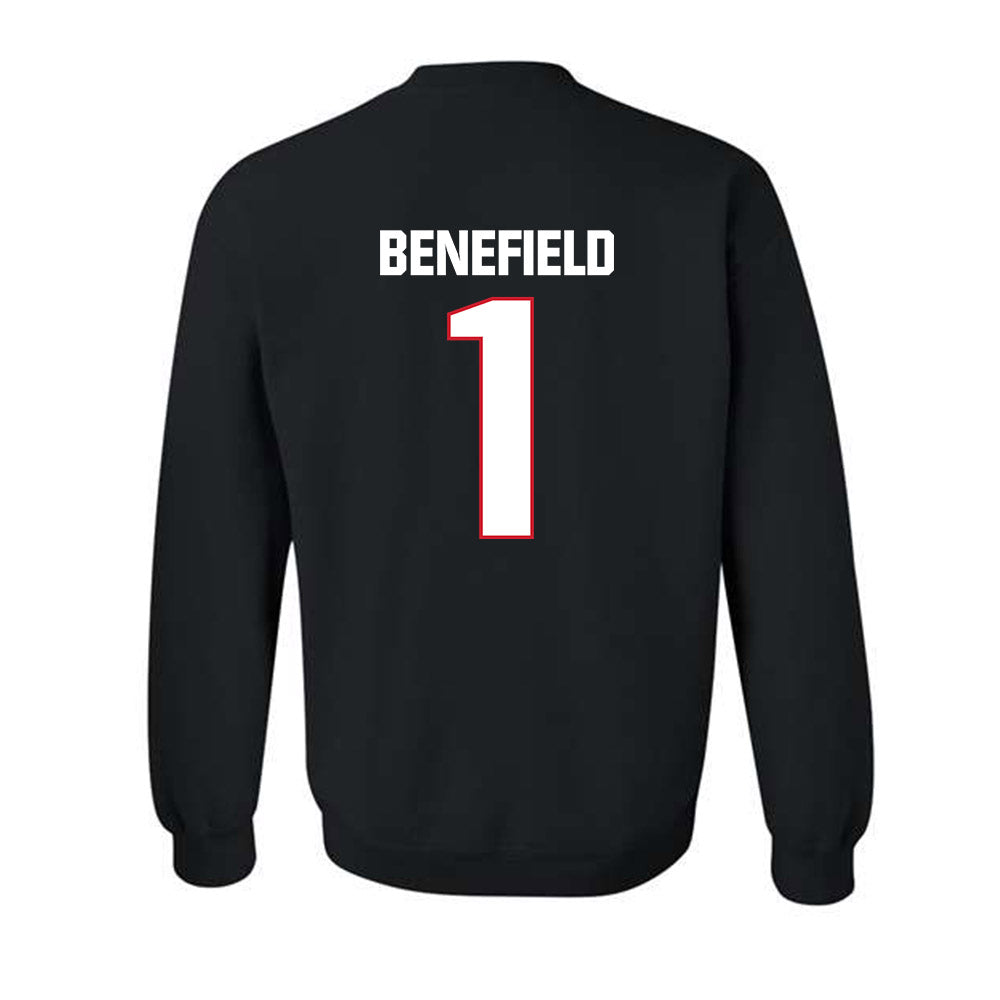 Francis Marion - NCAA Women's Basketball : Jaliyah Benefield - Crewneck Sweatshirt-1