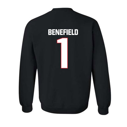Francis Marion - NCAA Women's Basketball : Jaliyah Benefield - Crewneck Sweatshirt-1